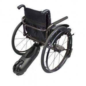 DOSTAWKA ELEKTRYCZNA DO WÓZKA INWALIDZKIEGO AKTYWNEGO – O KOMPAKTOWYCH ROZMIARACH – NAPĘD TYLNY WSPOMAGAJĄCY PORUSZANIE WÓZKIEM (VITEA CARE WAY DRVK0M)