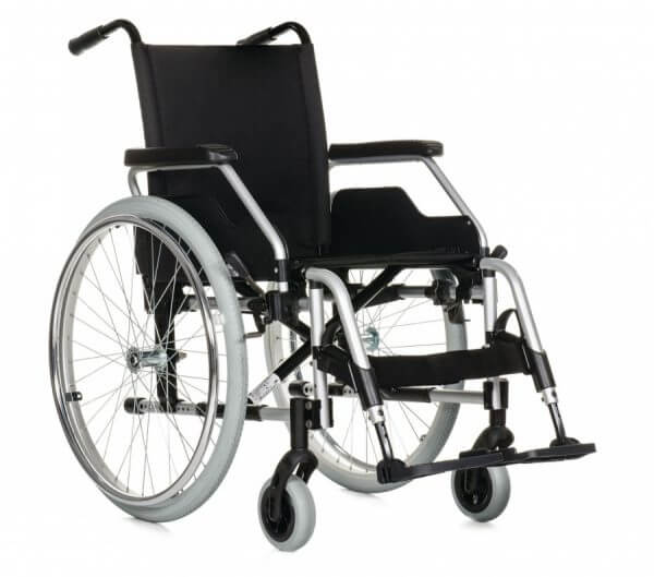 Wózek inwalidzki wykonany ze stopów lekkich Vario wersja stab