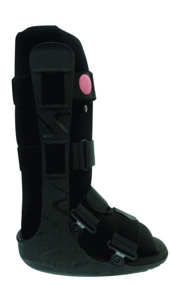 Orteza sztywna z tworzywa sztucznego na goleń i stopę AT53005