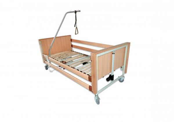 Łóżko rehabilitacyjne do opieki dla osób chorych (z odkrytymi siłownikami) Łóżko rehabilitacyjne do opieki dla osób chorych (z odkrytymi siłownikami)