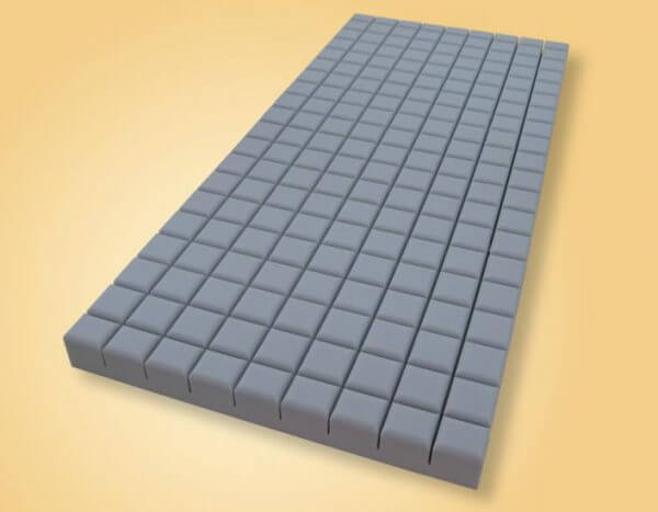 Materace piankowe 3D z pamięcią na łóżka szpitalne