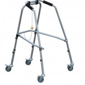 ANTAR balkonik chodzik rehabilitacyjny cztery koła obrotowe i kulka AT02007