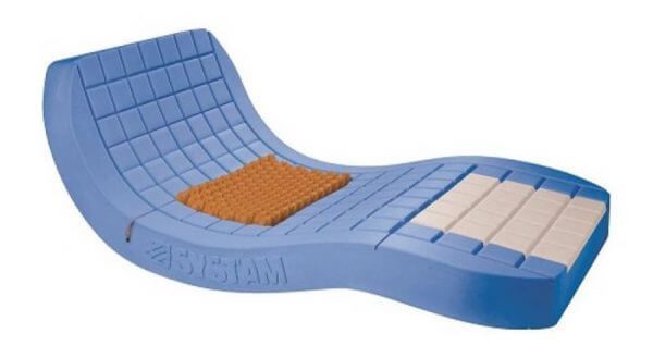 Materac przeciwodleżynowy Viscoflex Air – z wkładką pneumatyczną