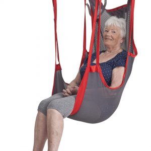 MOLIFT RGO KOMFORT WYSOKIE PLECY SIATKA – uniwersalna podwieszka z wysokim podparciem pleców