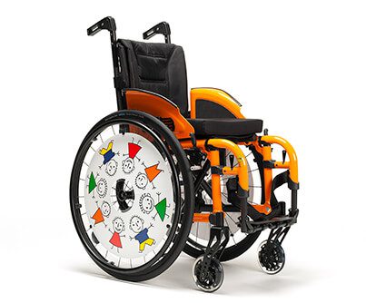 Wózek inwalidzki aktywny składany TRIGO T Vermeiren Wózek inwalidzki aktywny składany TRIGO T Vermeiren