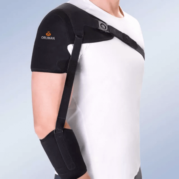 Orteza z ujęciem barku i obejmą poniżej stawu łokciowego Neuro Conex® 94304