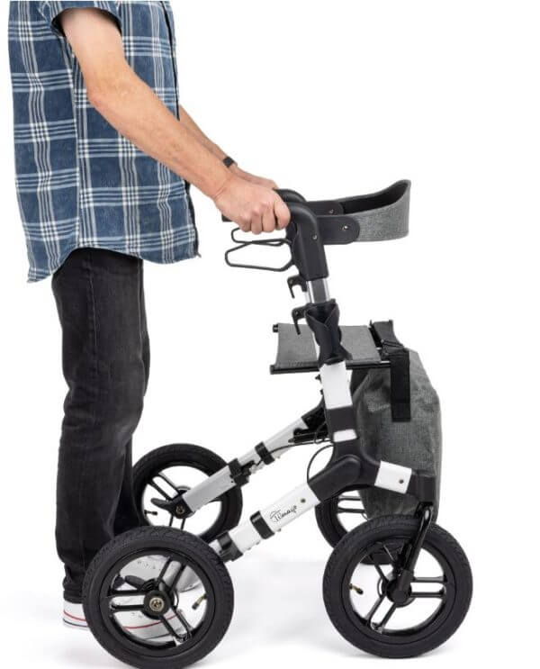 Chodzik Aluminiowy terenowy RANGER na dużych kołach