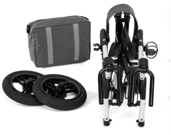 Chodzik Aluminiowy terenowy RANGER na dużych kołach